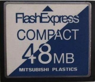 ขาย Mitsubishi CF Card Memory Compact flash 48mb