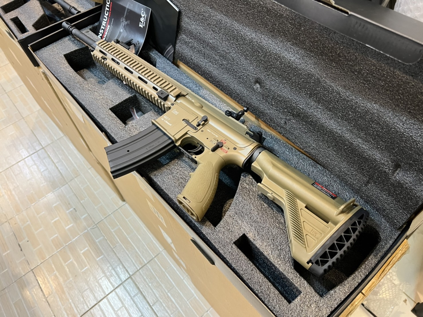 E&C 103 S2 HK M27 IAR บอดี้โลหะ Gen 2 DE