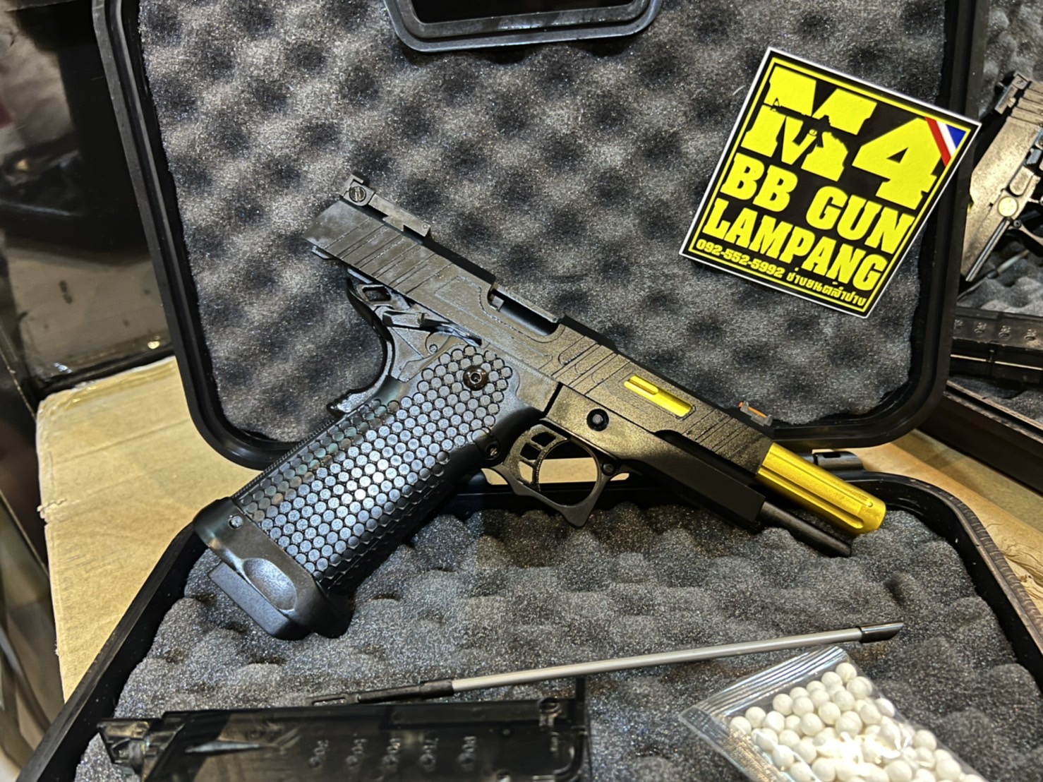 Golden Eagle GE3336 - Hi-Capa 5.1 AQUA ท่อทอง