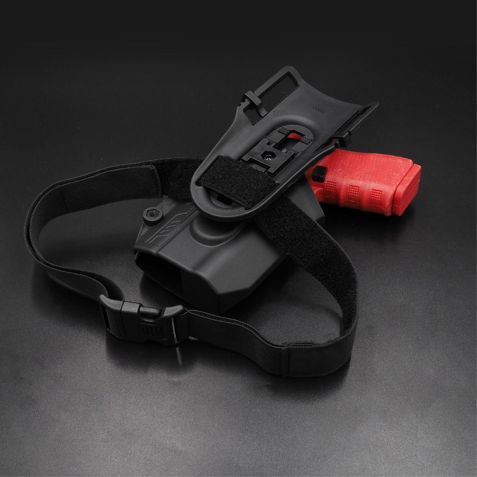 ซองพกนอก Mega-Fit ติดไฟฉาย + เพลทลดต่ำ (K0970)