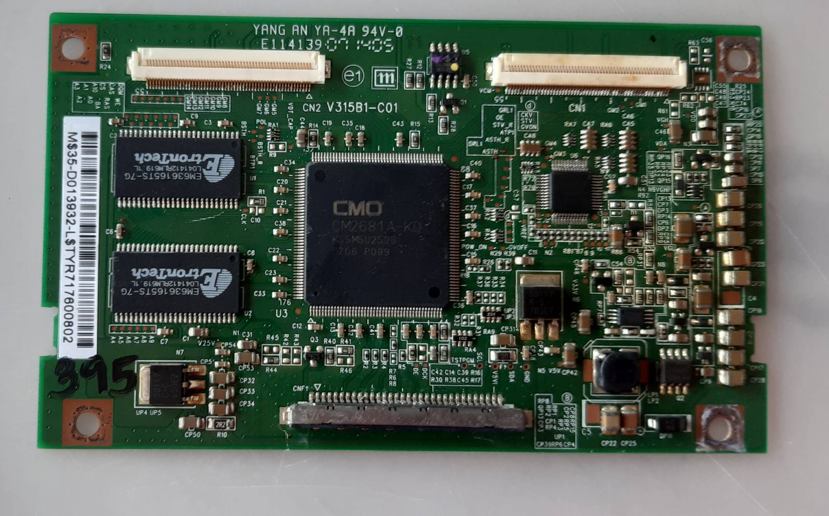 อันที่ 395 Samsung LA32R71BA ทีคอน V315B1-C01 30PIN ดีเทสแล้ว ขาย 550 บาท