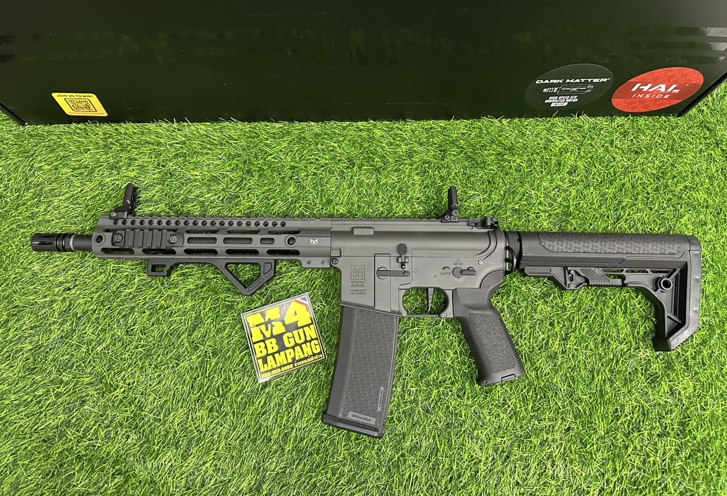 Specna Arms SA-P20 PRIME™ BLDC HAL Grey : M4 Custom