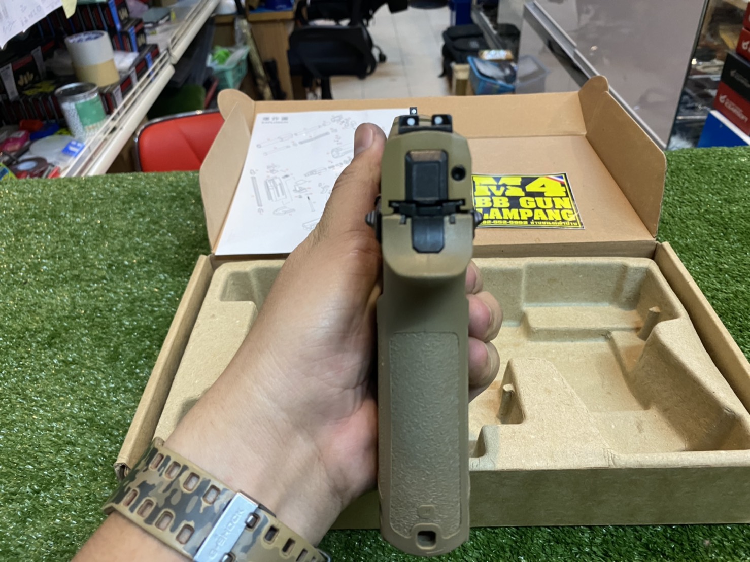 WE - Sig Sauer P320 M18 ทราย