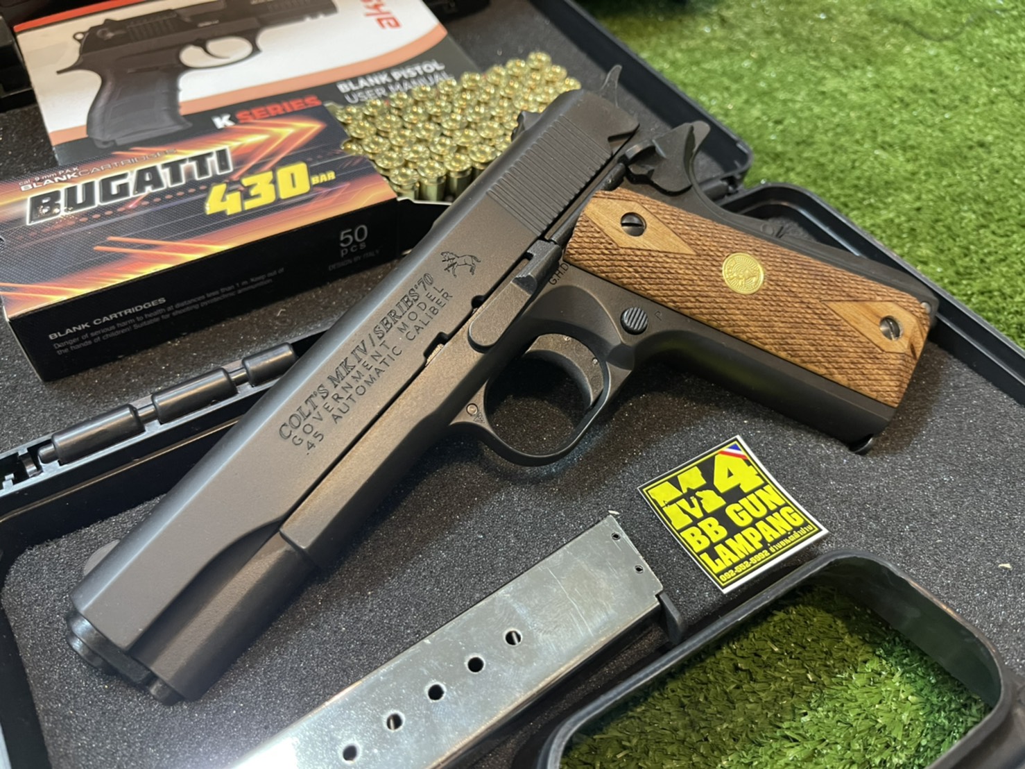 AKSA COLT 1911 ลาย Series 70 สีดำ
