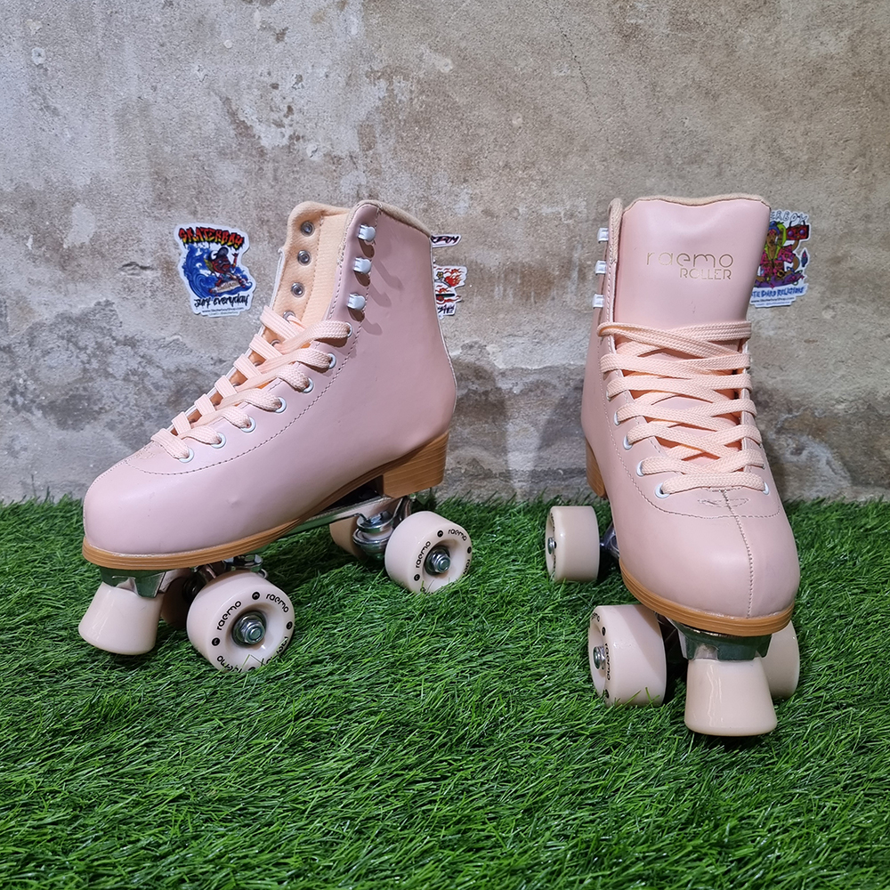 0231 รองเท้า Roller skate ผิวมัน ส้นสูง สำหรับผู้ใหญ่ คุณภาพดี