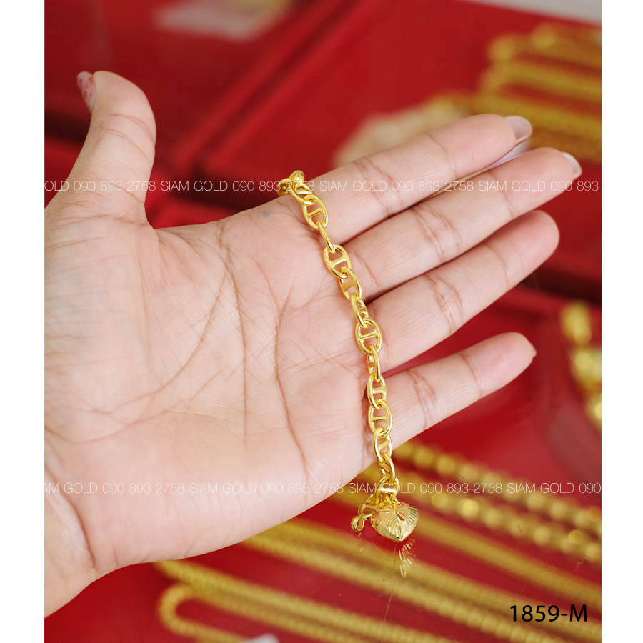 (M) ข้อมือ โซ่ห่วง 1 บ.