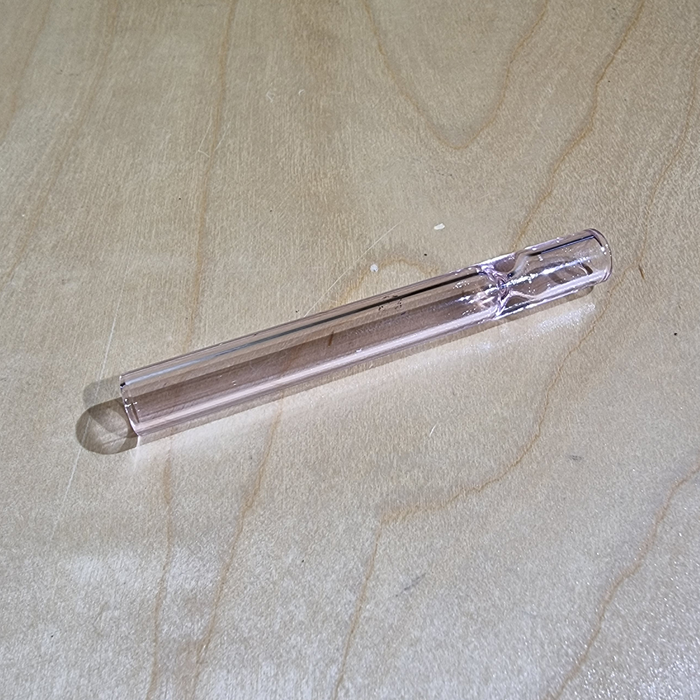 [1006] glass Chillum pipe หลอดทดลอง ชิมดอก หลอดแก้วอเนกประสงค์ ขนาด 1x10cm