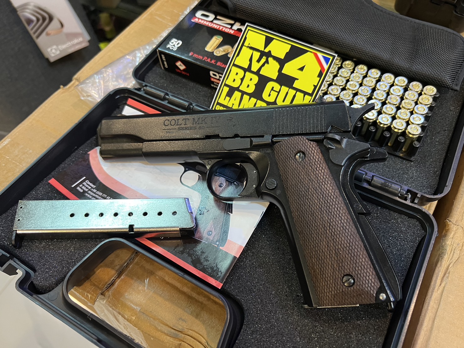 AKSA COLT 1911 ลาย Series 80 สีดำ
