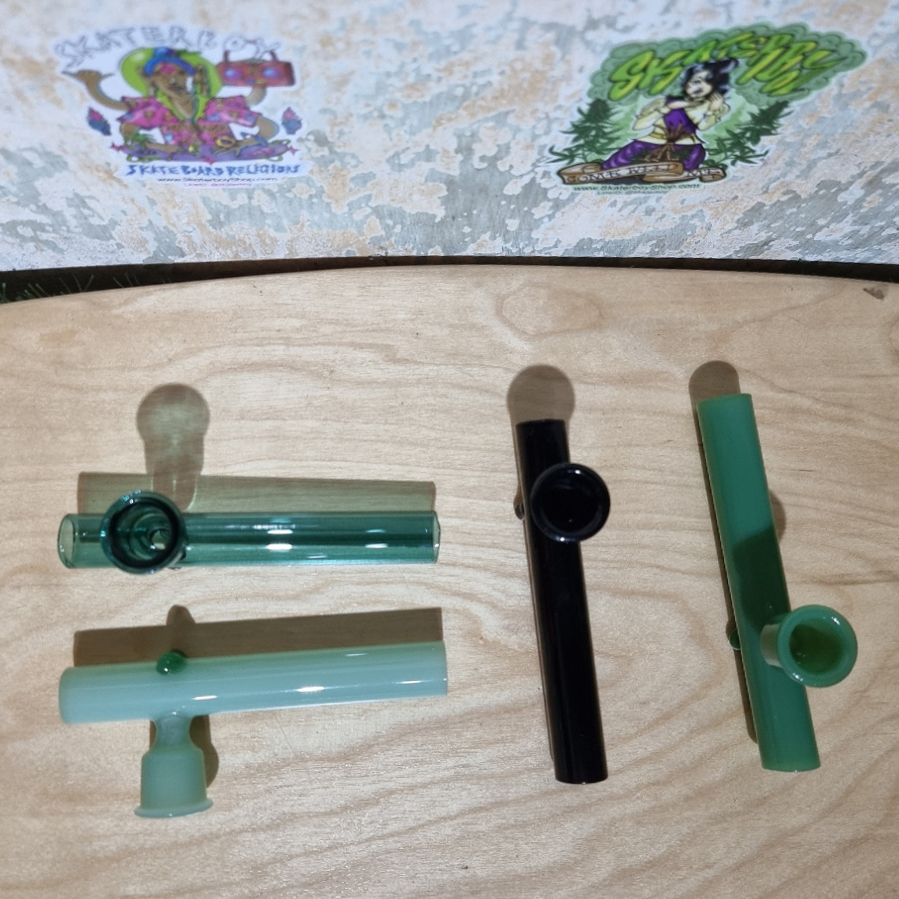 [1006] Glass pipe ท่อแก้วอเนกประสงค์ พกพา โบวใหญ่