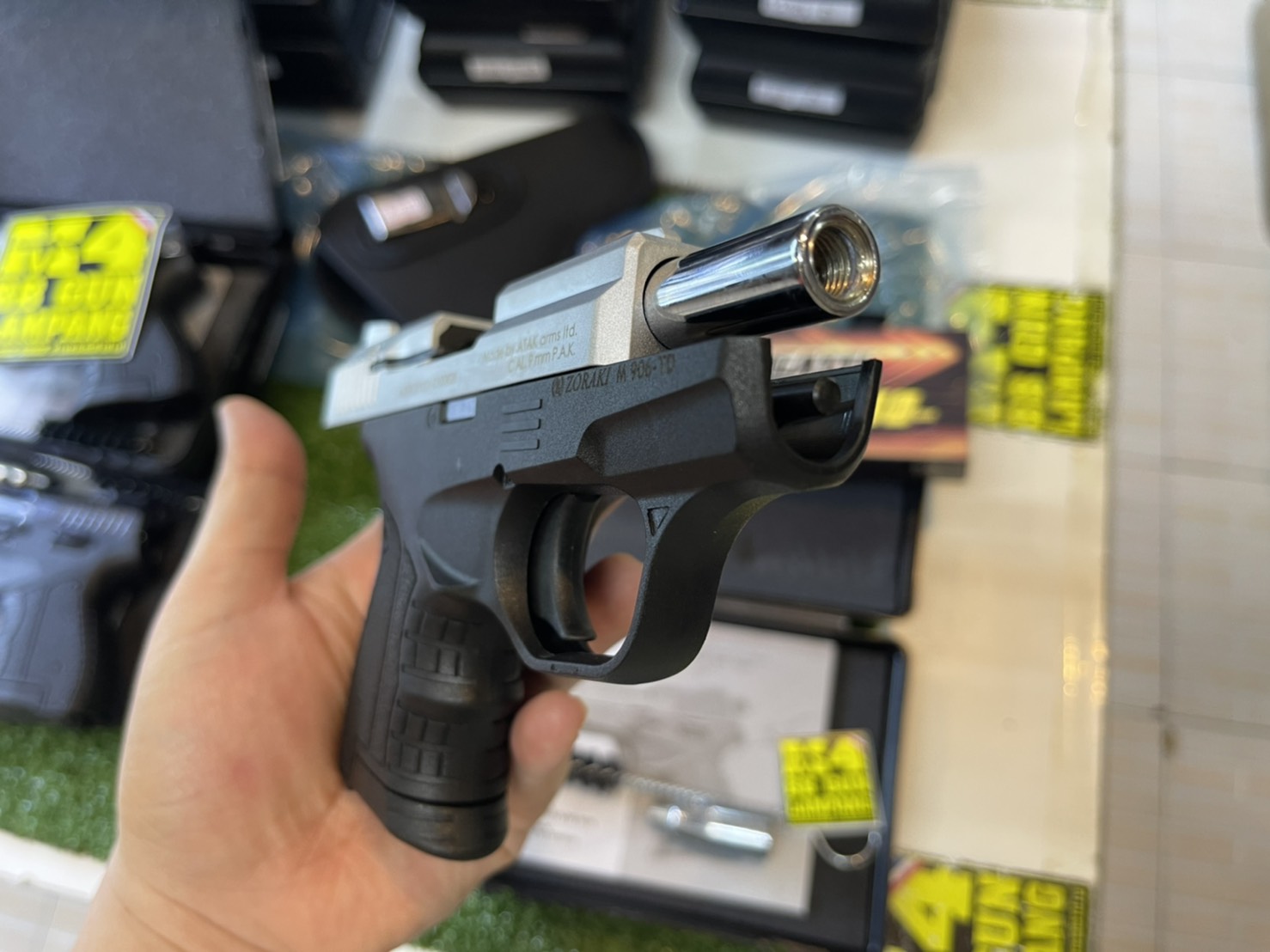 ZORAKI M906TD บรอนซ์เงิน