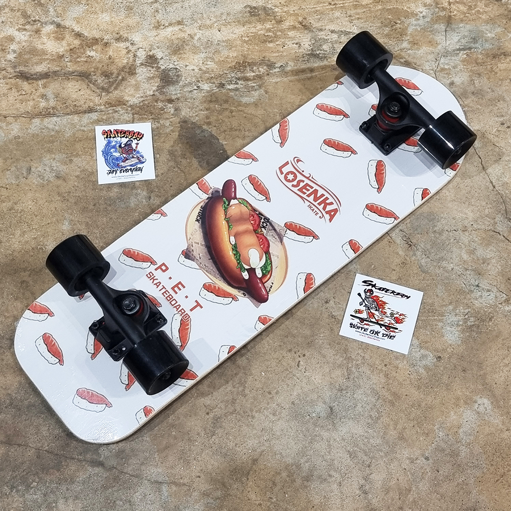 [0201] สเก็ตบอร์ด เด็ก สัตว์เลี้ยง สุนัข แมว ขนาด 66x21cm pet skateboard