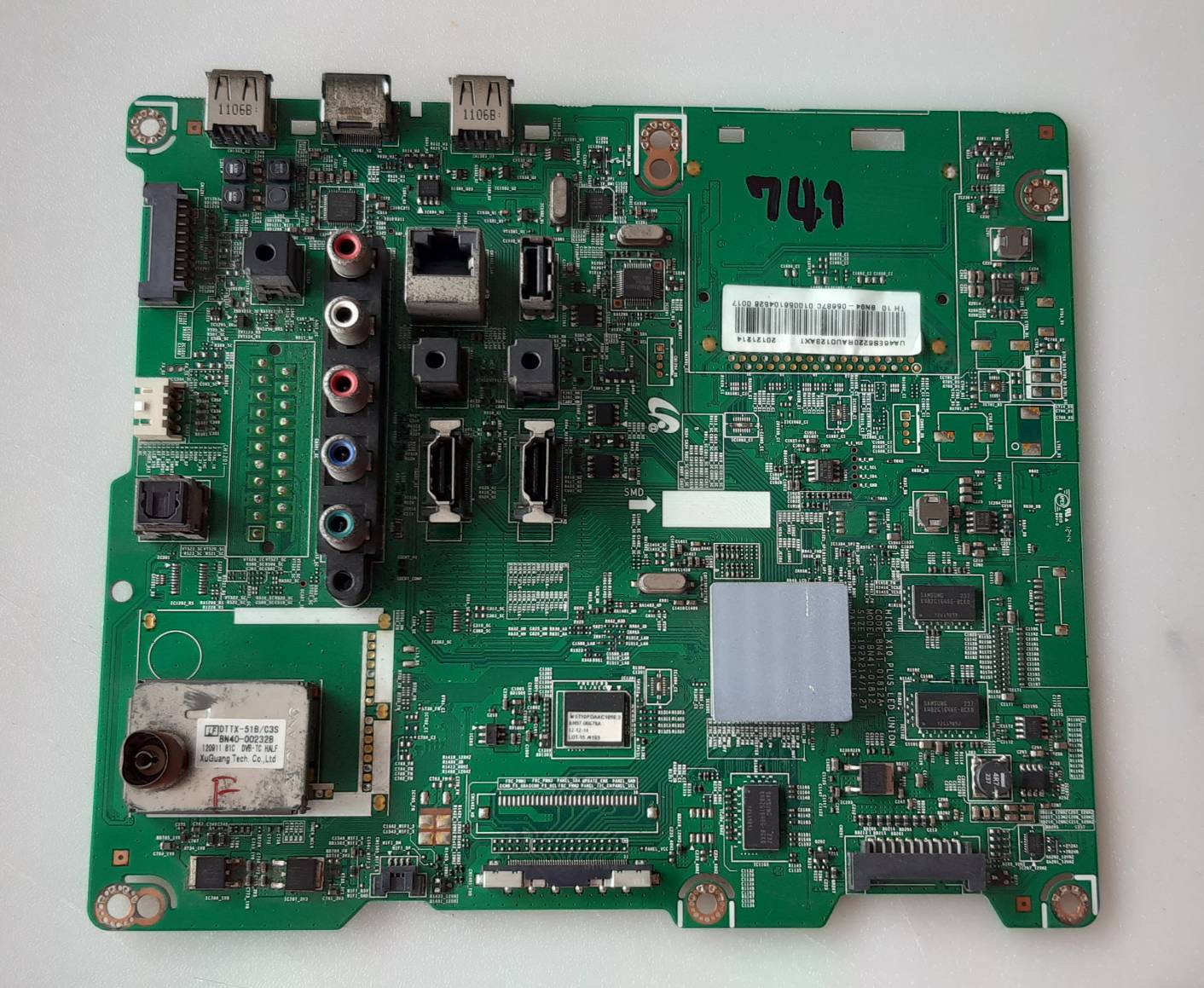 อันที่ 741 Samsung UA46ES6220R ซีสเตร็ม BN41-01812A ดีเทสแล้ว