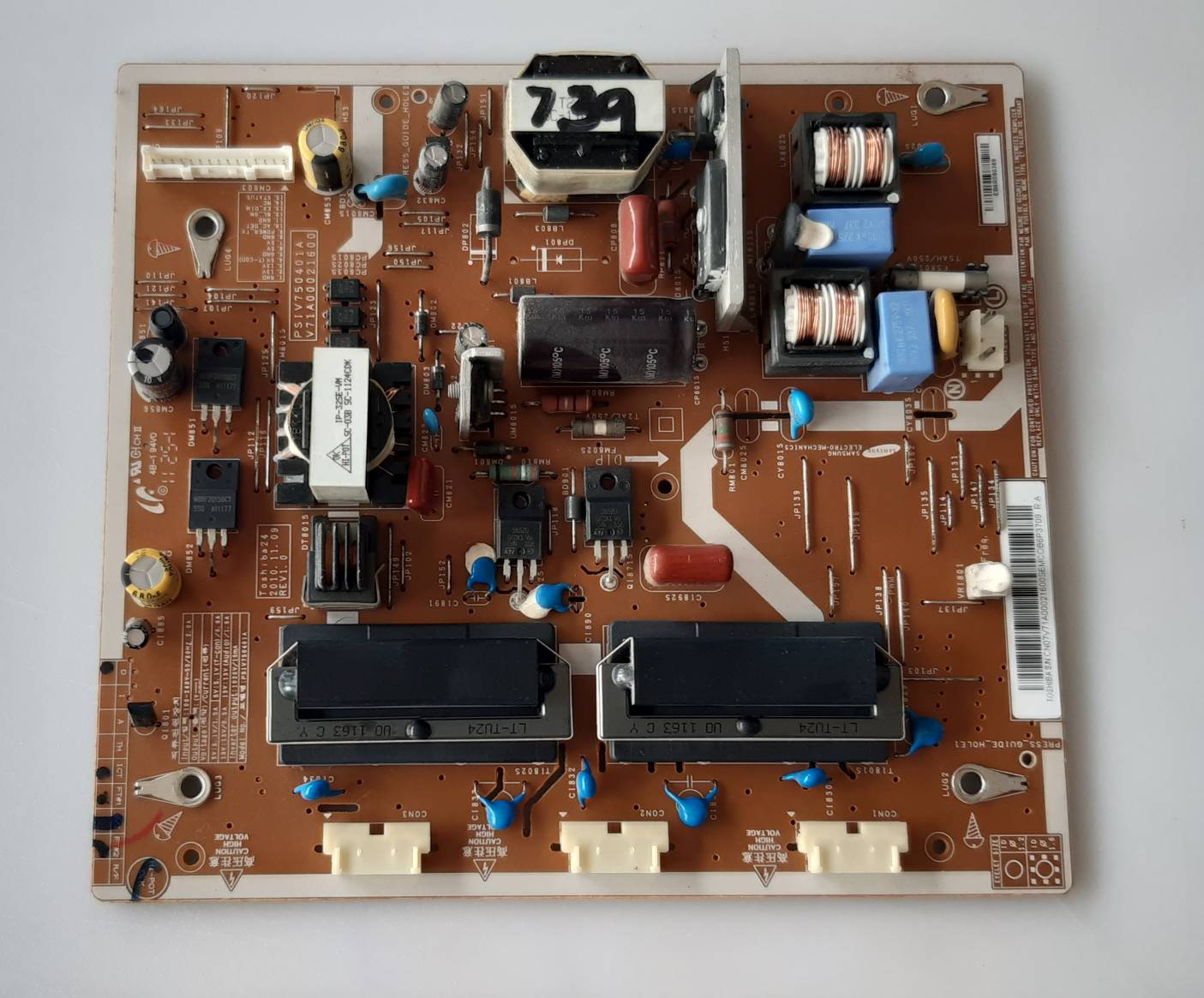อันที่ 739 TOSHIBA 24PB1T ซัฟฟลาย V71A00021600 ดีเทสแล้ว