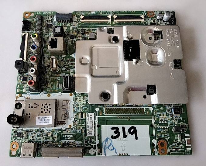 อันที่ 319 LG 43UJ630T ซีสเตร็ม EAX67133404 2แพรคู่ ซ็อกเก๊ตเล็ก 60PIN ดีเทสแล้ว