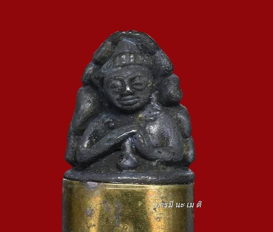 ตะกรุดพระอุปคุต์อุดปืน เนื้อ : นวะ (พิเศษ หลวงปู่จารมือ ทุกดอก)