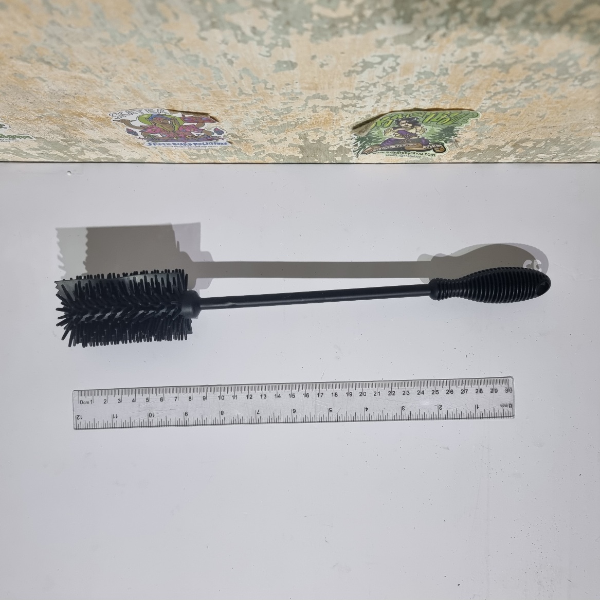 [1003] แปรง Silicone 12cm ทำความสะอาด อเนกประสงค์ ห้องครัว หลอดแก้ว แท่งแก้ว ขวดนม