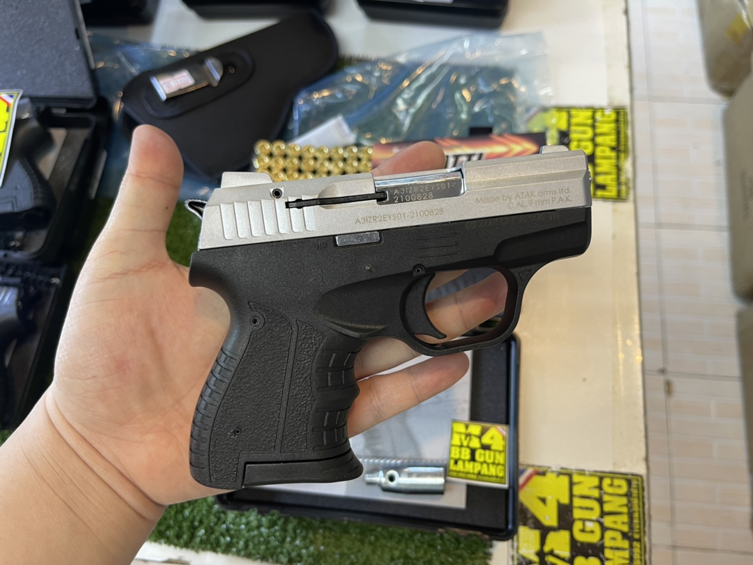 ZORAKI M906TD บรอนซ์เงิน