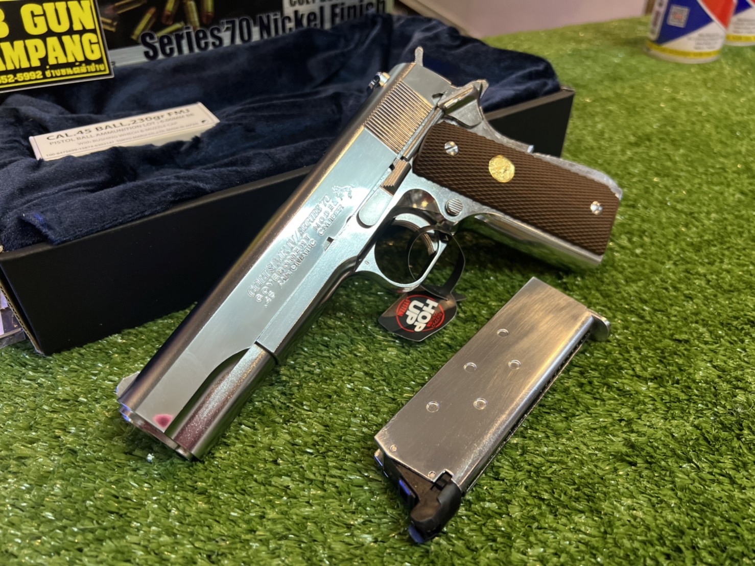 Tokyo Marui - Colt Government Series' 70 Nickel Finish