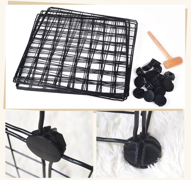 [1100] กรง ตะแกรง DIY กั้นสัตว์เลี้ยง สุนัข แมว ทำชั้น ได้หลายแบบ