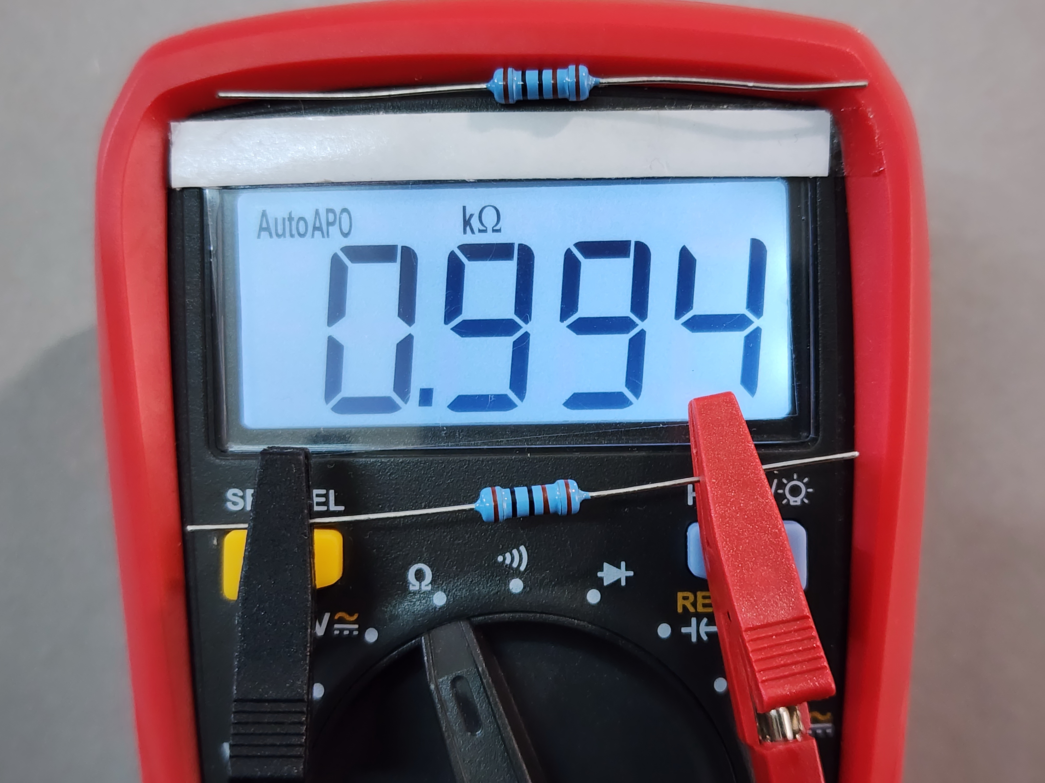 ตัวต้านทาน 1K Ohm ±1% 5 แถบสี