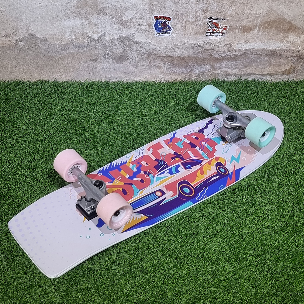 [0303] สติ๊กเกอร์ PVC ติดใต้ท้องบอร์ด ติดง่าย กันน้ำ ลายกราฟฟิก