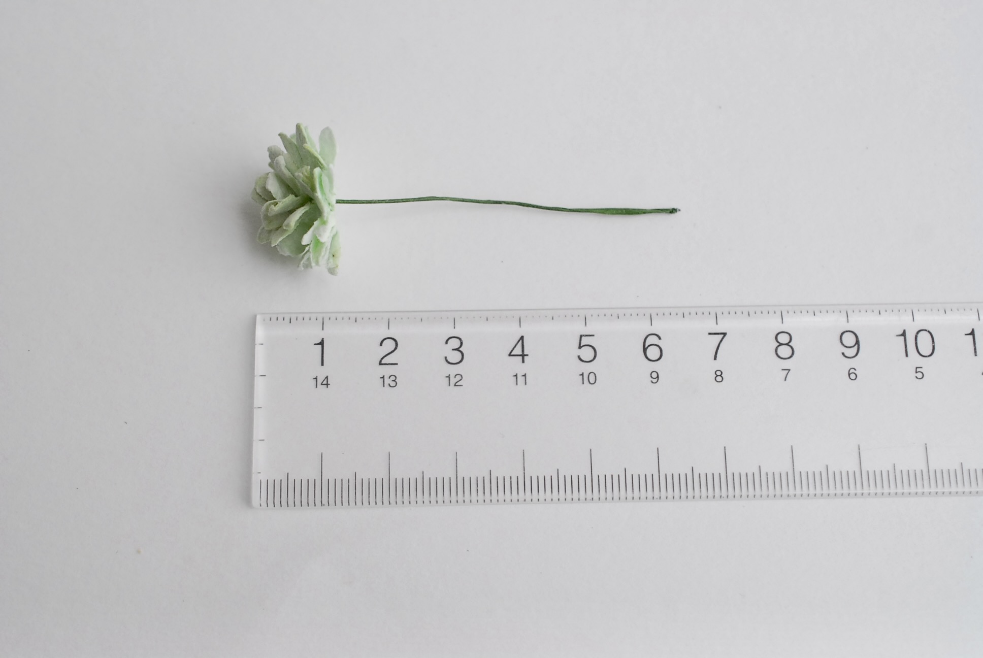 ดอกไม้ประดิษฐ์, ดอกไม้กระดาษสา, ดอก gypsophila, ดอกยิปโซ งานประดิษฐ์ตกแต่งของชำร่วย, ดอกไม้ทำพานพุ่ม,พานพวงมาลัย, พานรับไหว้, ขนาด 2 cm. สีเขียวมิ้นต์