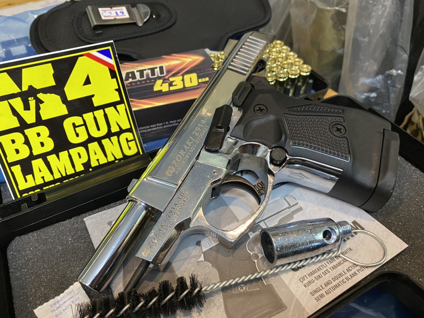 ZORAKI 2914TD เงินเงา