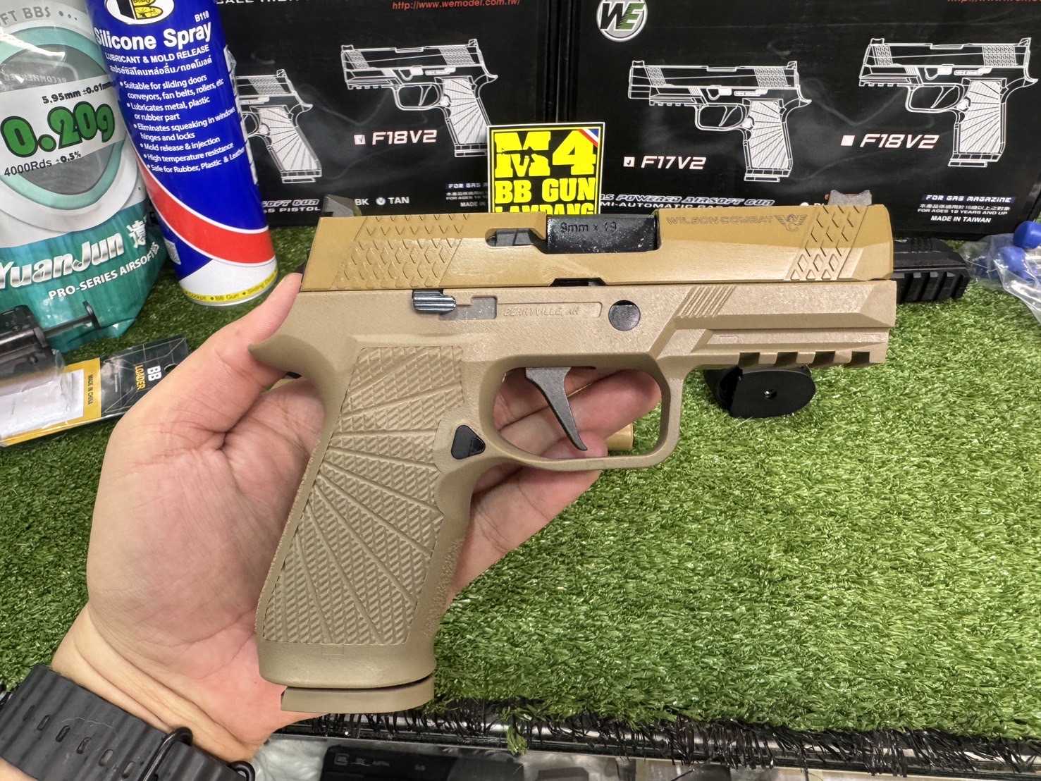WE F17V2 P320 WILSON COMBAT(TAN)