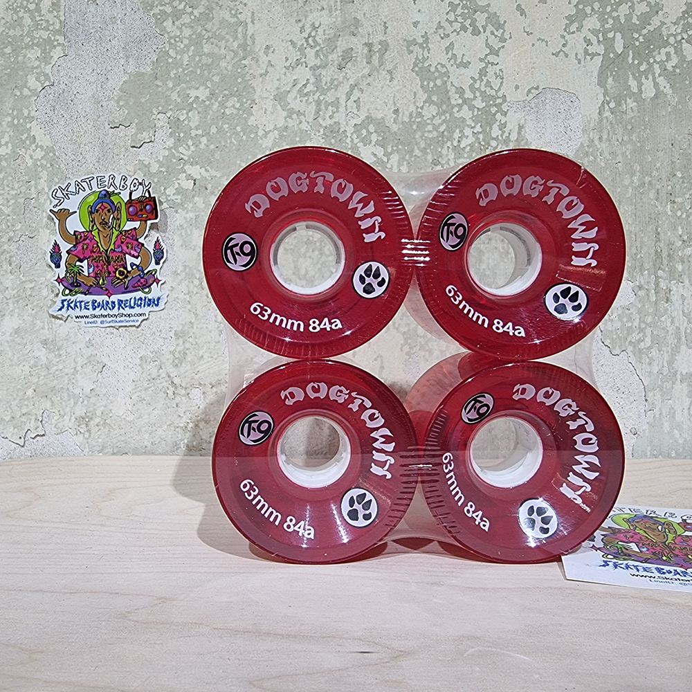 [0316][US] ล้อสเก็ตบอร์ด Dogtown 59 63mm 84A ฟรีลูกปืนล้อสเก็ตบอร์ด Abec7