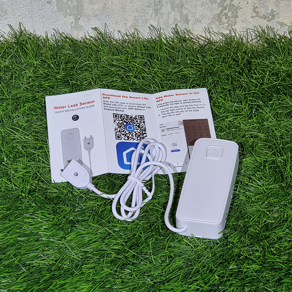 [1001] Water Leak sensor วัดระดับน้ำแจ้งเตือนผ่านมือถือ smart life