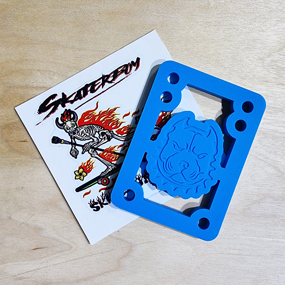 [0311] ยางรองทรัค หนา6mm Slide Flow เลือกได้ 7 สี เหลือง เทา ชมพู เขียว ส้ม ฟ้า ม่วง