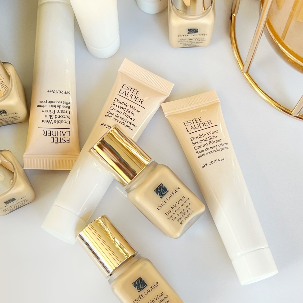 Estee Lauder Double Wear Second Skin Primer & foundation