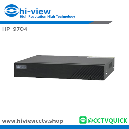 เครื่องบันทึก HIVIEW NVR รุ่น HP-9704 จำนวน 4 ช่อง