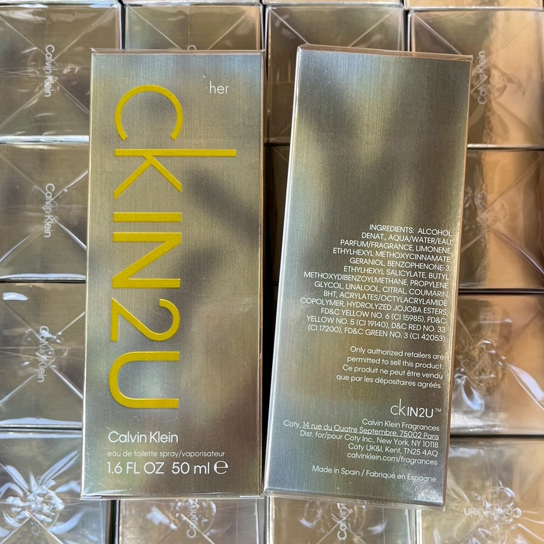 CK In2u for Her EDT 100 ml (Counter Box)