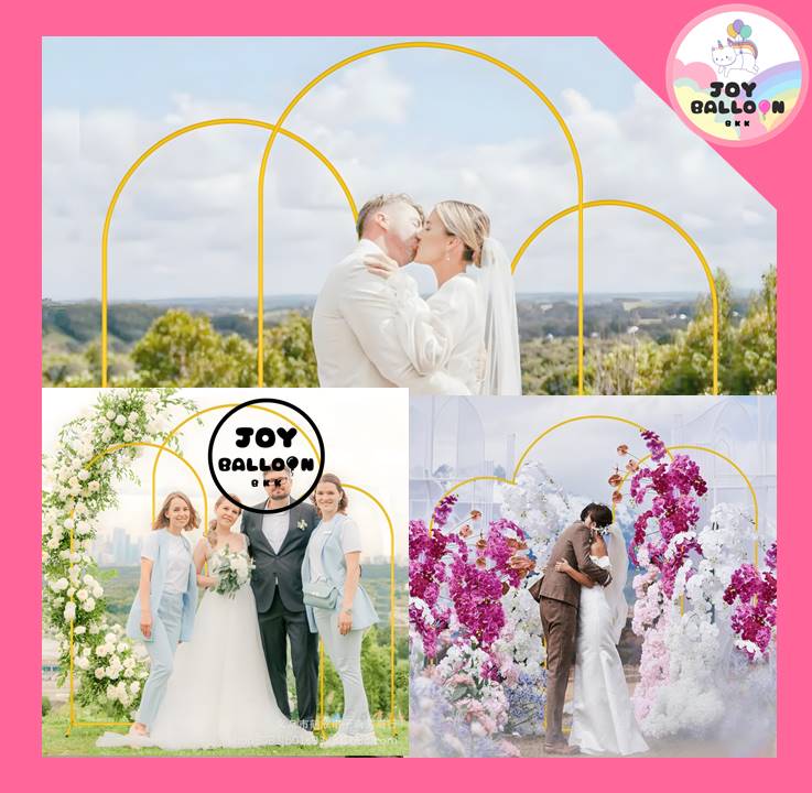 ซุ้มลูกโป่ง ซุ้มดอกไม้ ซุ้มโค้ง ซุ้มตัวยู โครงลูกโป่ง (ไม่รวมลูกโป่ง) (ส่งเร็วจากกรุงเทพ) ซุ้มงานแต่ง ซุ้มปีใหม่ ซุ้มจัดงาน งานเทศกาลต่างๆ