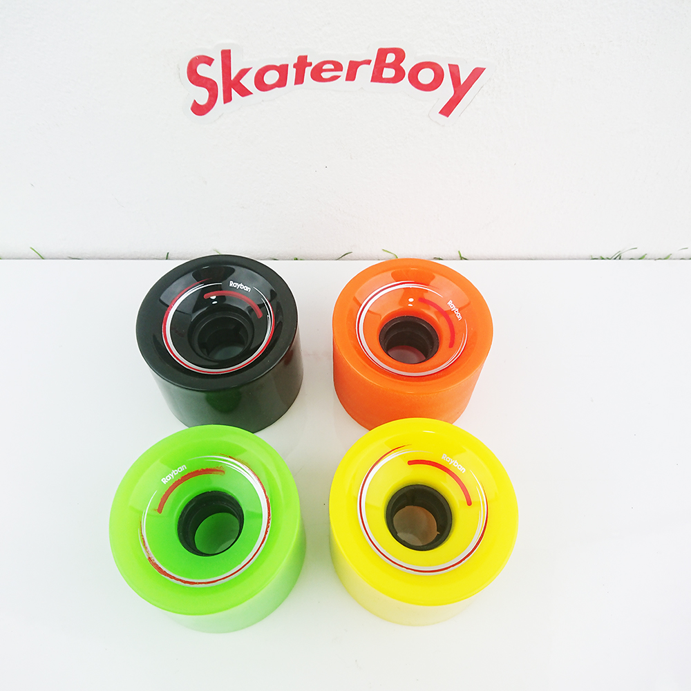 [0317] ล้อสเก็ตบอร์ด 70x51mm SHR78AA ยางนิ่ม รับน้ำหนัก 200kg Longboard, surf skate