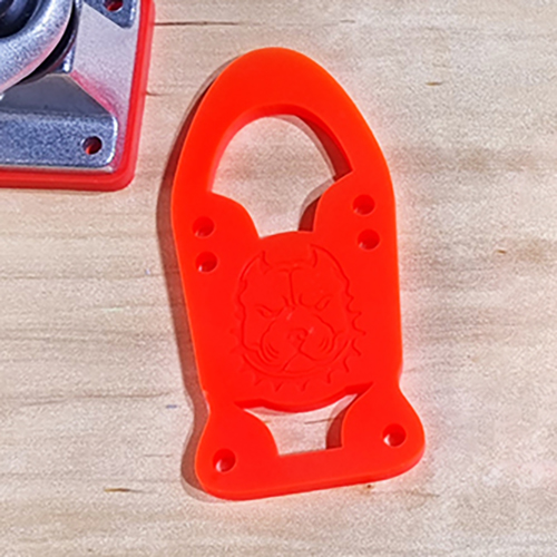 [0311] ยางรองทรัค หนา6mm Slide Flow เลือกได้ 7 สี เหลือง เทา ชมพู เขียว ส้ม ฟ้า ม่วง