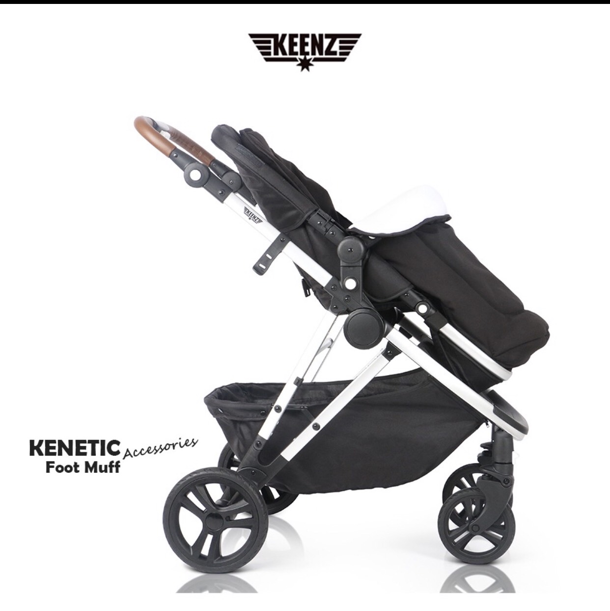 Keenz - Kinetic Footmuff ที่คลุมเท้ากันหนาว สำหรับรถเข็น KEENZ KINETIC (ต่อ 1 ที่นั่ง)