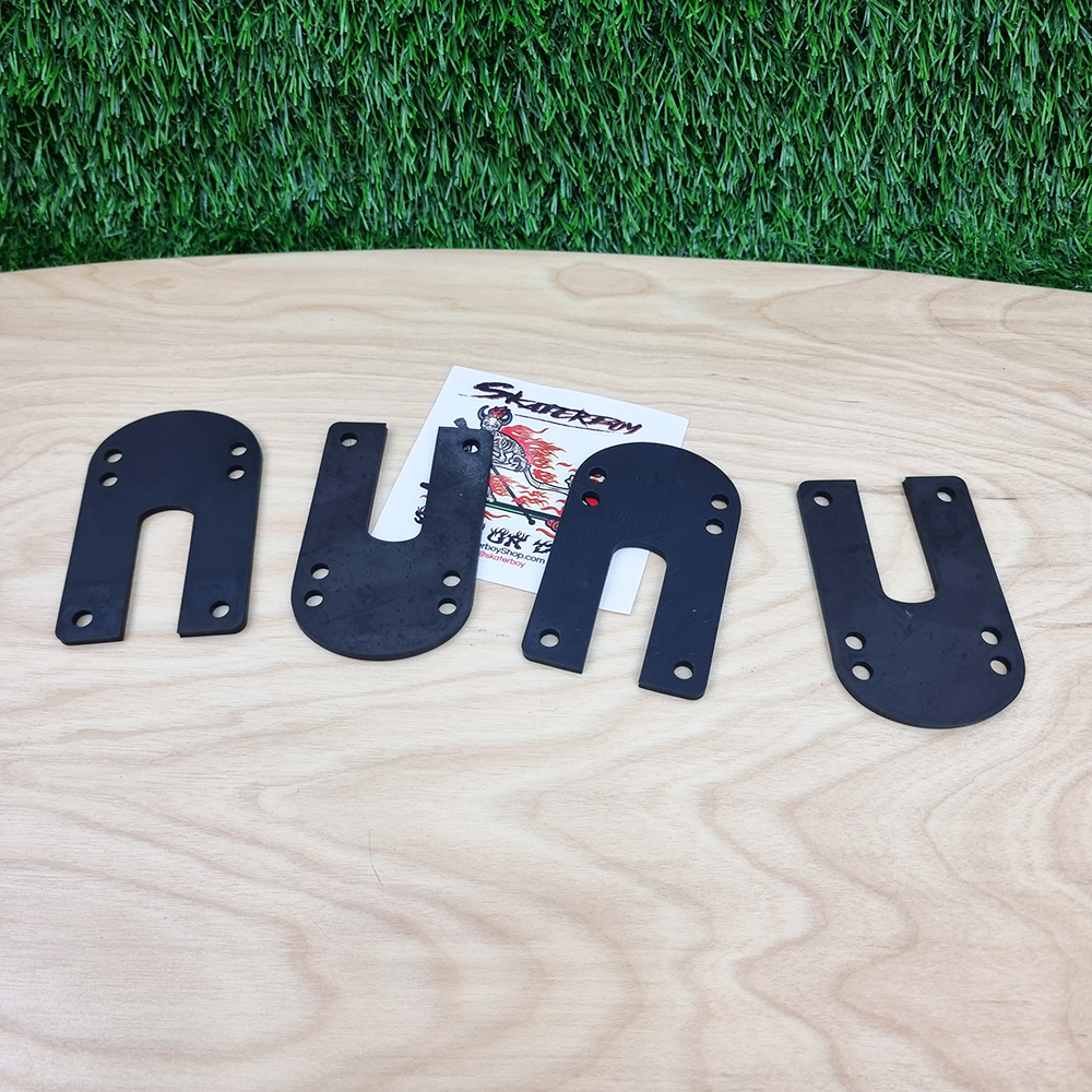 [0310] ยางรองทรัคทรงเกือกม้า 3mm เซฟน้ำหนัก longboard truck