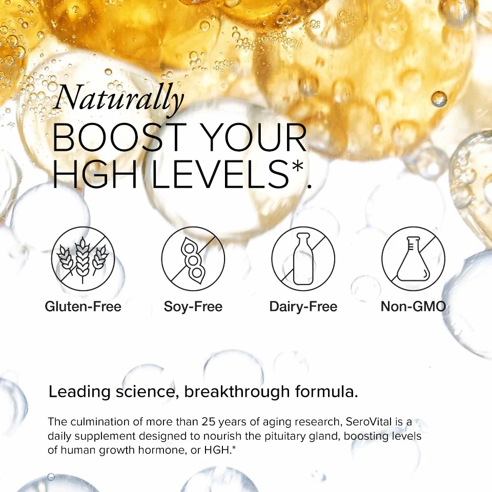 SeroVital Advanced Reverse the Sign of Aging 120 Capsules+60 Tablets 0 กก.