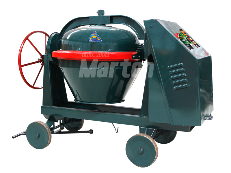 เครื่องผสมปูนเหล็กเหนียว คานใหญ่ 1 ถุง รุ่น CMT 1 + มอเตอร์ 3 Hp