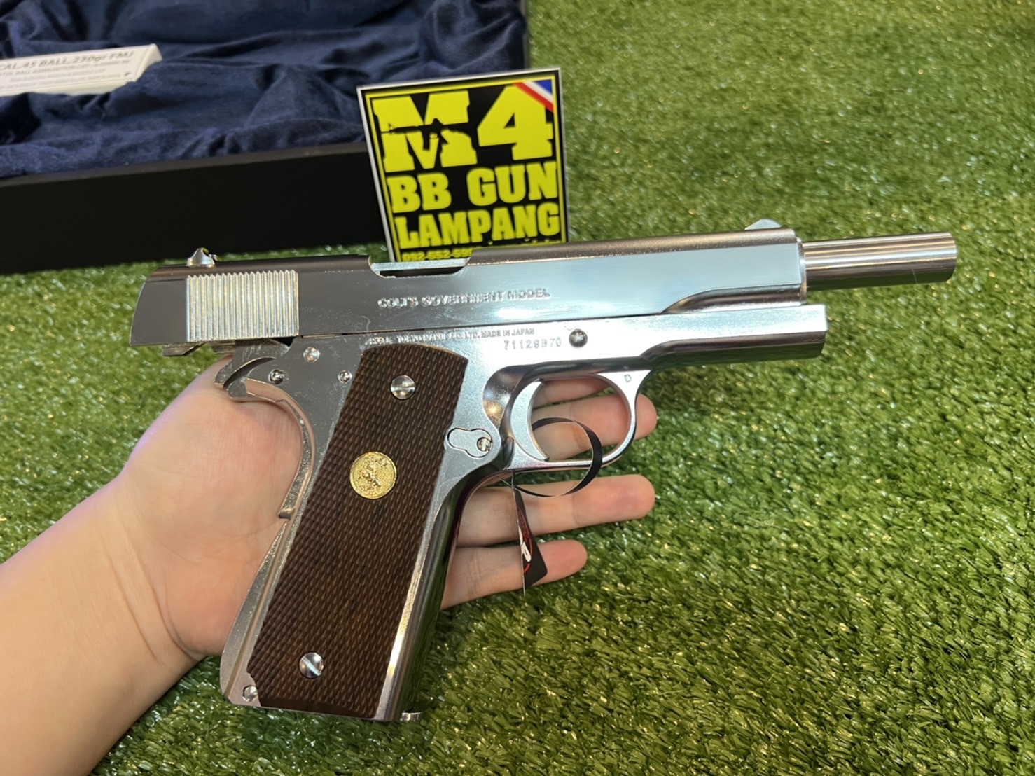 Tokyo Marui - Colt Government Series' 70 Nickel Finish