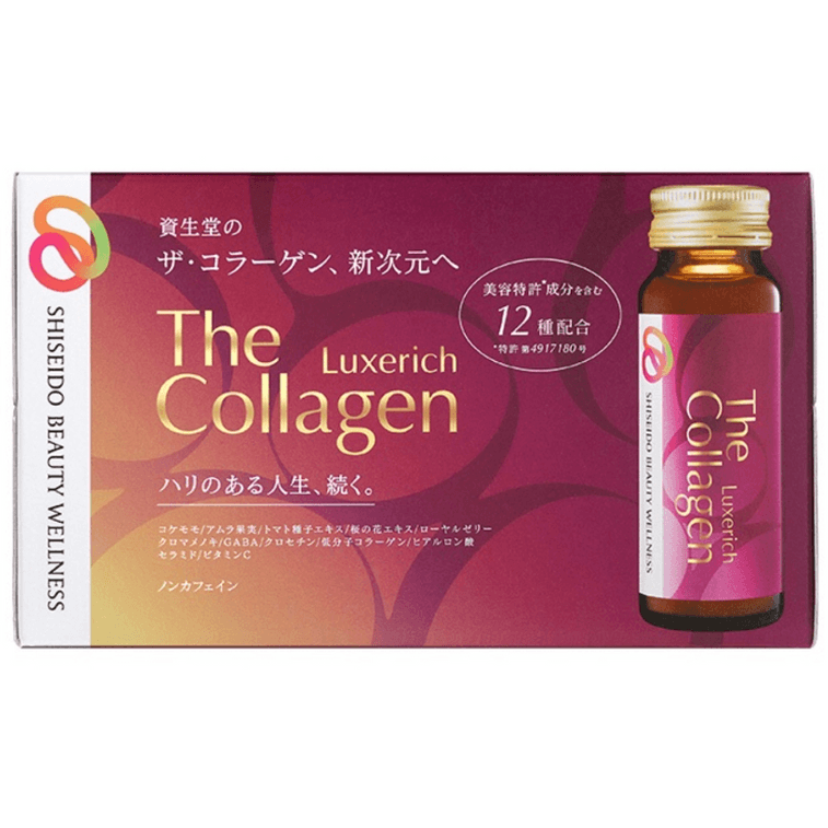 Shiseido The Collagen Luxe Rich Drink 1.7 fl oz (50 ml) x 10 Bottles 0 กก.