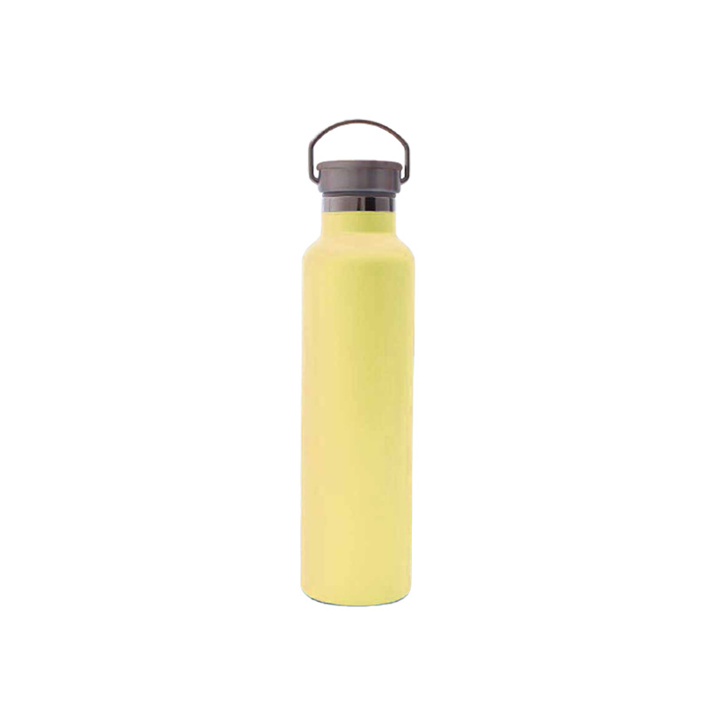 กระบอกน้ำทรงกระสุน มีหูหิ้ว เก็บร้อน เย็น 500 ml.