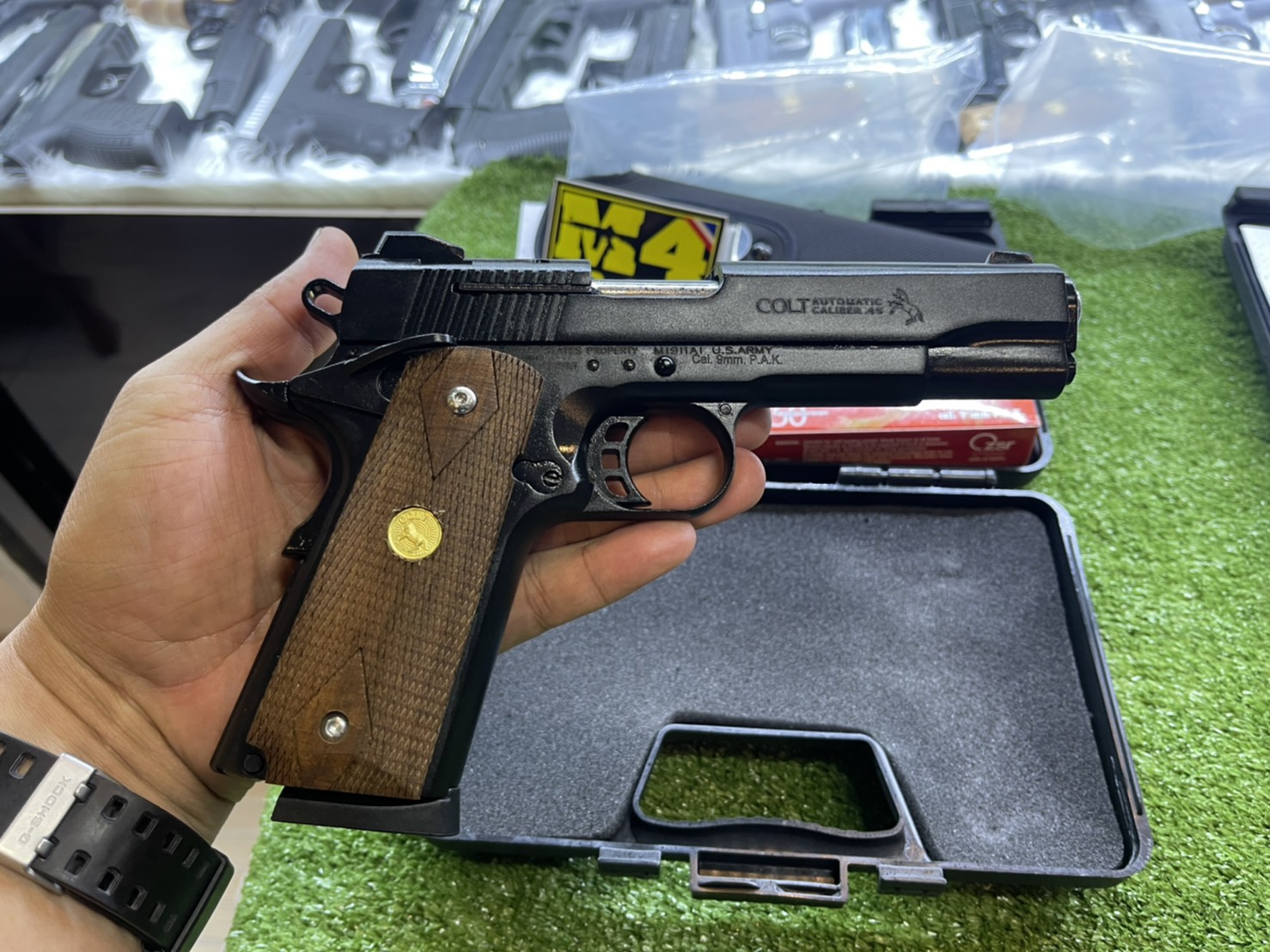 KUZEY M1911 ลาย Series 80 ลำกล้อง 5" ดำ