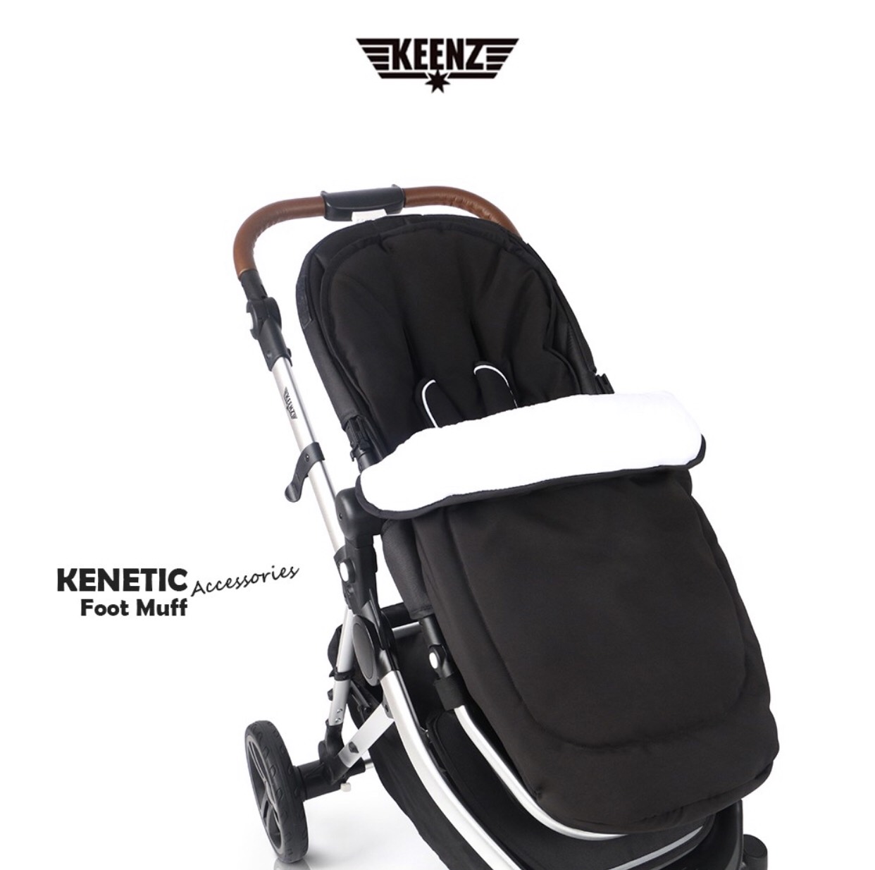 Keenz - Kinetic Footmuff ที่คลุมเท้ากันหนาว สำหรับรถเข็น KEENZ KINETIC (ต่อ 1 ที่นั่ง)