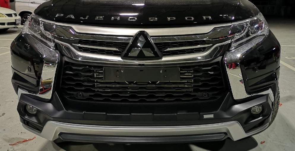 ตัวอักษรสแตนเลสแท้โลโก้ PAJERO แบบใหม่