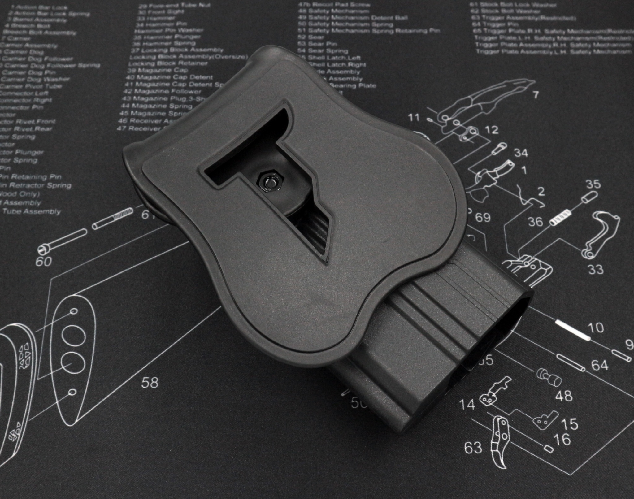 CYTAC ซองปืน G17 ติดไฟฉาย (K0580)