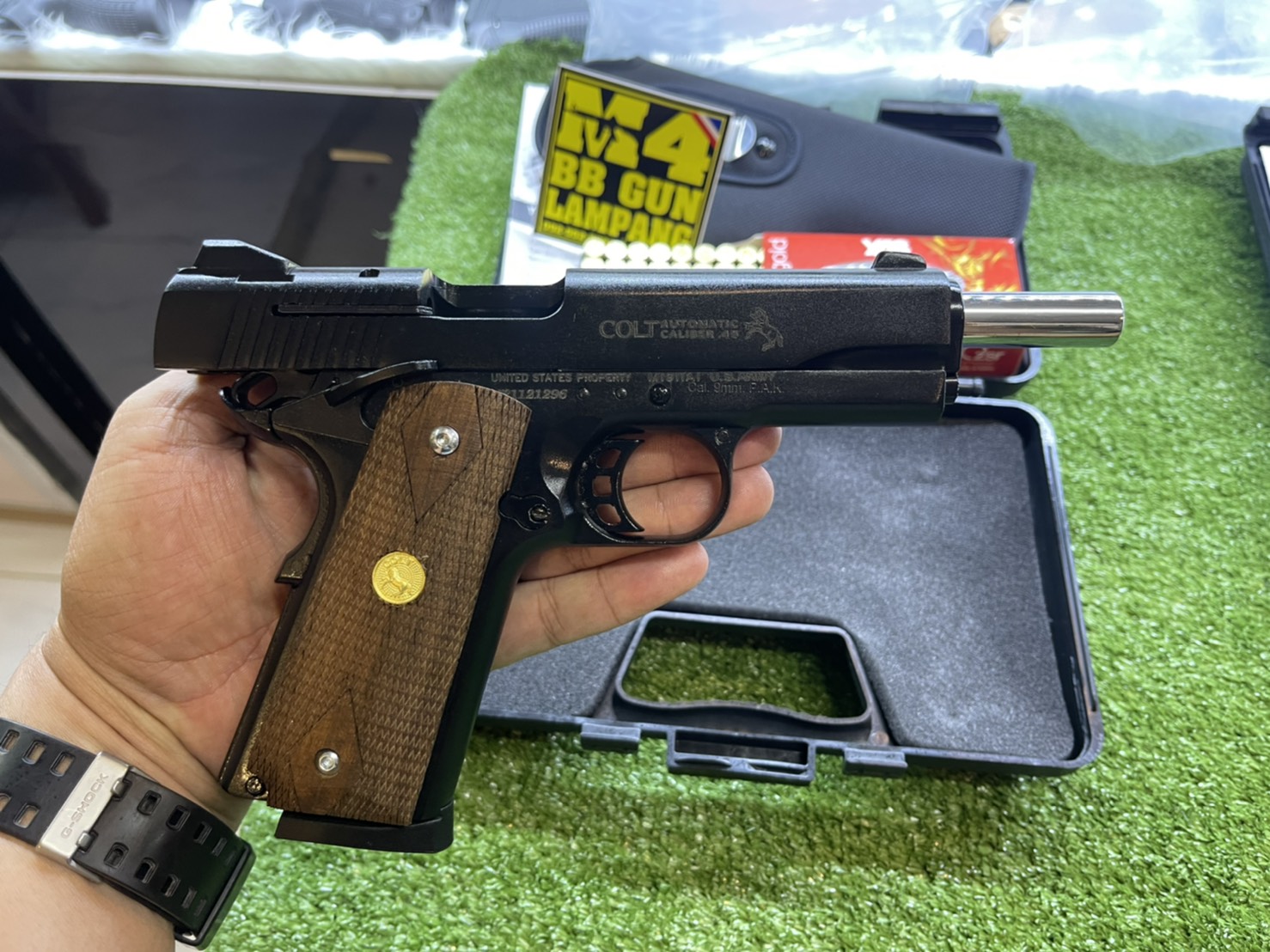 KUZEY M1911 ลาย Series 80 ลำกล้อง 5" ดำ