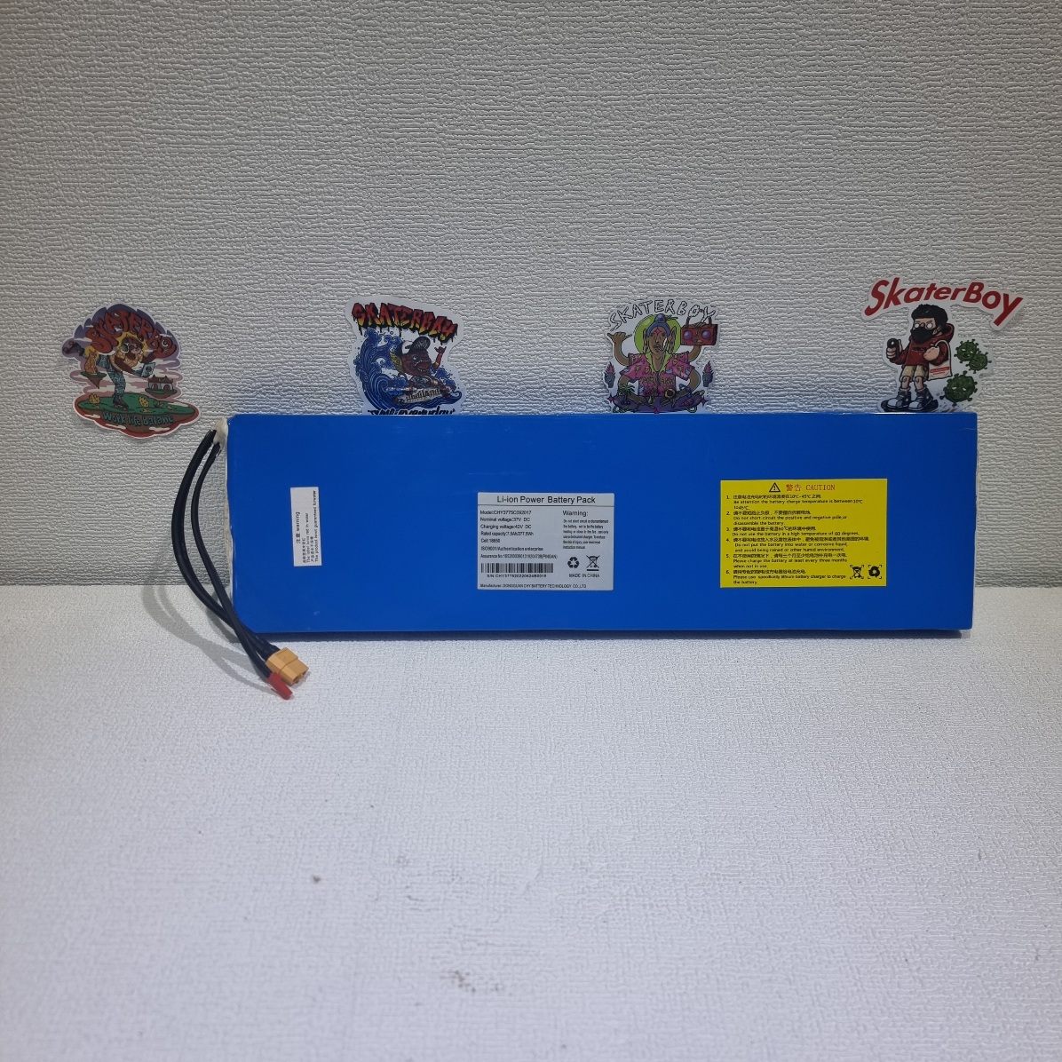 0503 แบตเตอรี่ สเก็ตบอร์ดไฟฟ้า battery Lithium polymer 25V 36V 48V เลือกตามขนาดกล่องแตเตอรี่